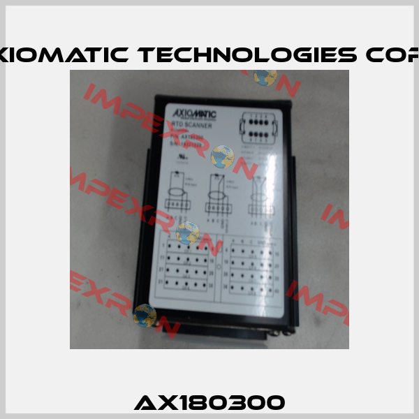 AX180300 Axiomatic Technologies Corp.