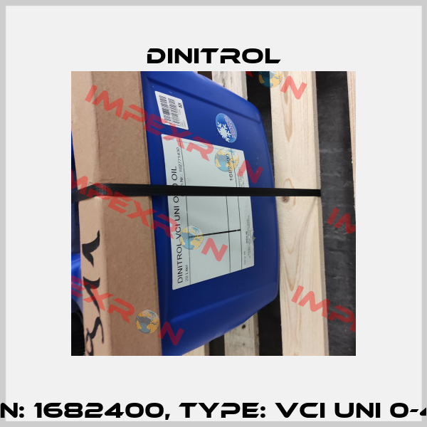 P/N: 1682400, Type: VCI UNI 0-40 Dinitrol