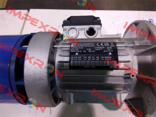 BAX 80 B4 kw 0,75 M.G.M MOTORI