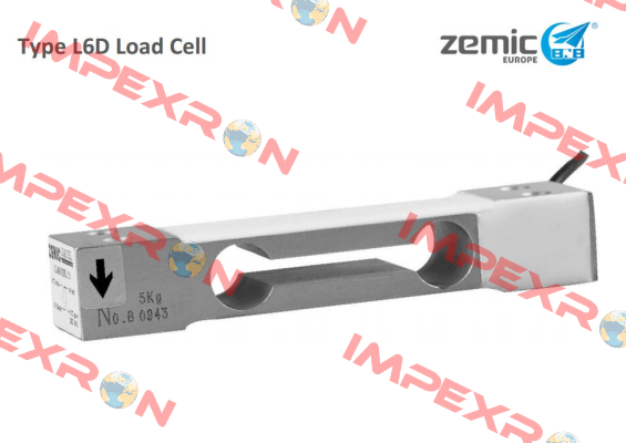 Order No. 1060240, Typ L6D-C3-8kg-0.4B, Y= 10000  ZEMIC