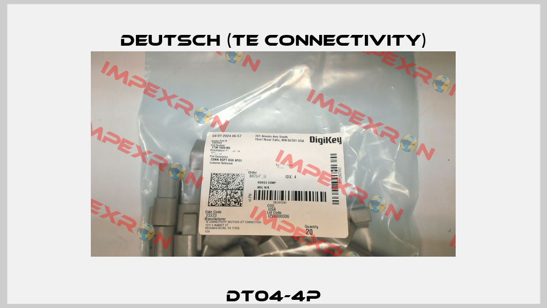 DT04-4P Deutsch (TE Connectivity)