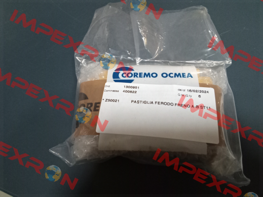 Z50021 Coremo Ocmea S.p.A.