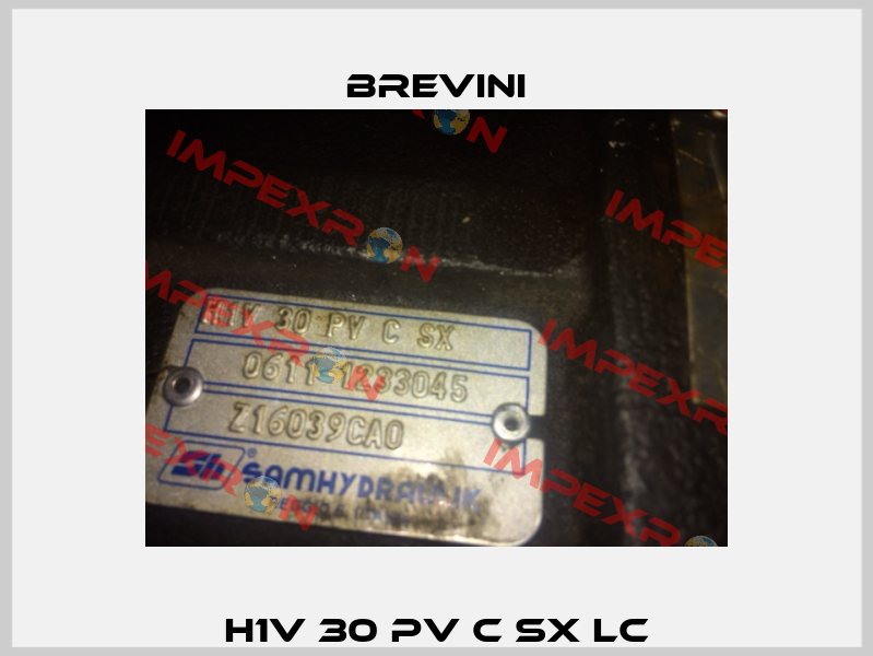 H1V 30 PV C SX LC Brevini