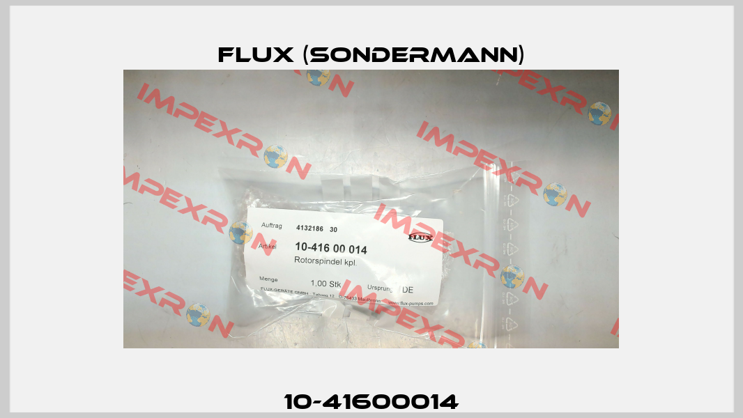 10-41600014 Flux (Sondermann)