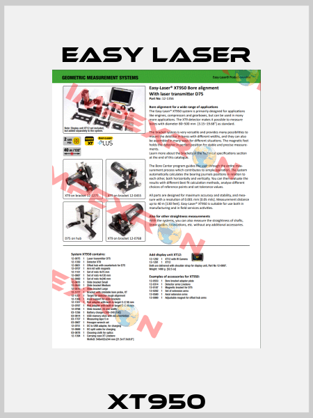 XT950 Easy Laser