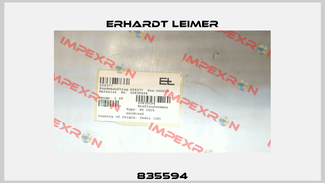 835594 Erhardt Leimer