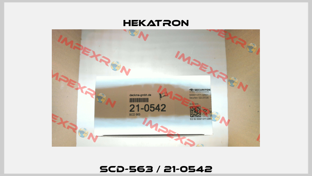 SCD-563 / 21-0542 Hekatron