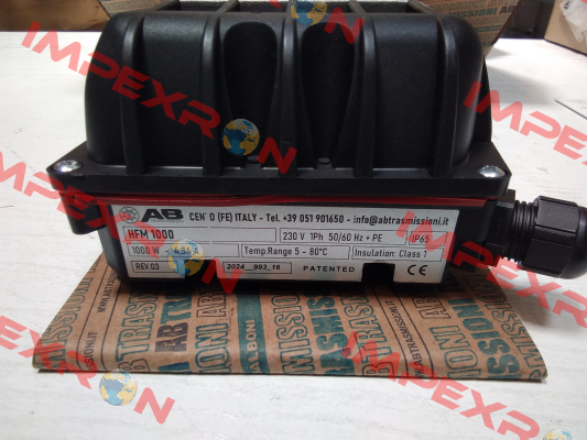 HFM 1000 AB Trasmissioni