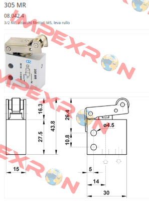 08.042.4 , type 305 MR  AZ Pneumatica