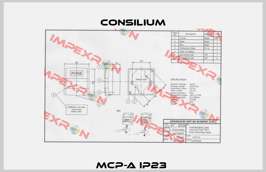 MCP-A IP23  Consilium