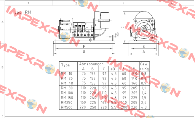 R40MM1-5.0K+5.0K  Frizlen