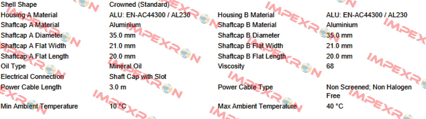 MI-DL0080 DL0801-AAA0AD04CJSC-504mm Interroll