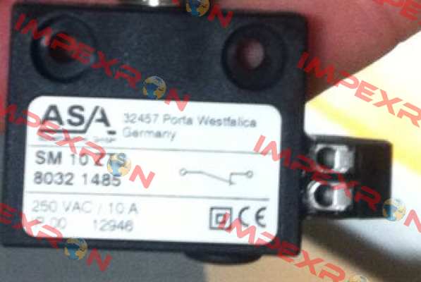 P/N: 80220086, Type: SM 10 ZTS ASA Schalttechnik