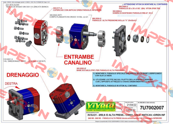 300.0092.A Vivoil Oleodinamica Vivolo