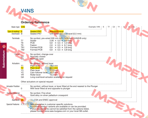 V4NSY2 Saia-Burgess