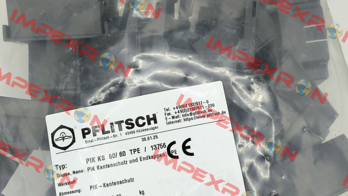 PIK KS 60/ 60 TPE PFLITSCH