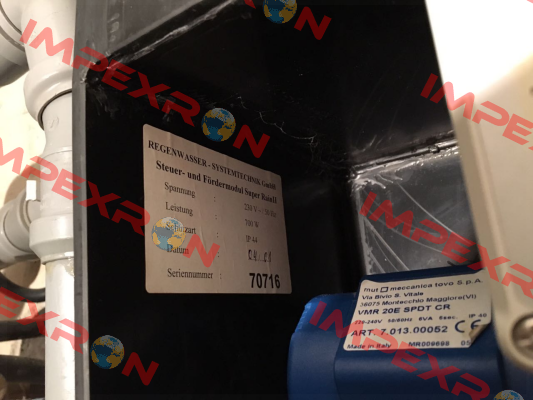 7.030.00100 Mut Meccanica Tovo SpA