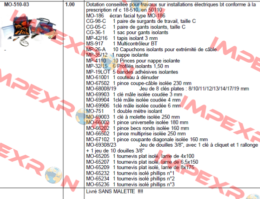 MO-510-03 Catu