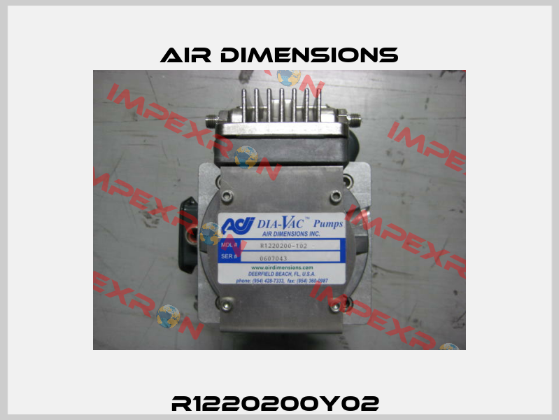 R1220200Y02  Air Dimensions