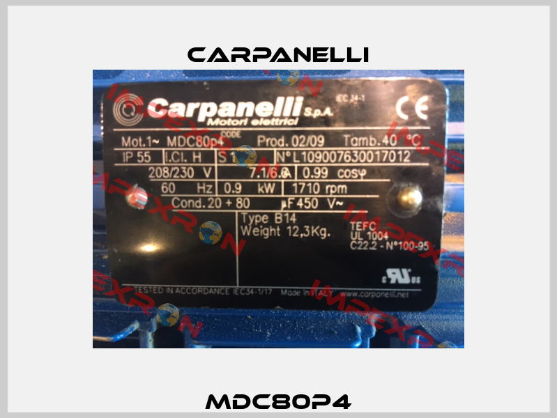MDC80P4 Carpanelli