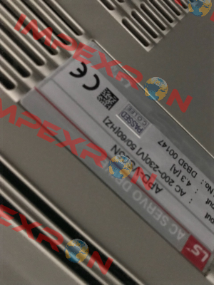 APD-VS05N obsolete, alternative Yaskawa motor SGMJV08 + driver SGDV5R5 LS Mecapion