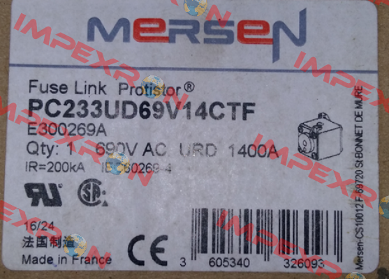 E300269A / PC233UD69V14CTF Mersen