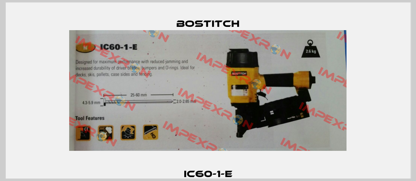 IC60-1-E Bostitch