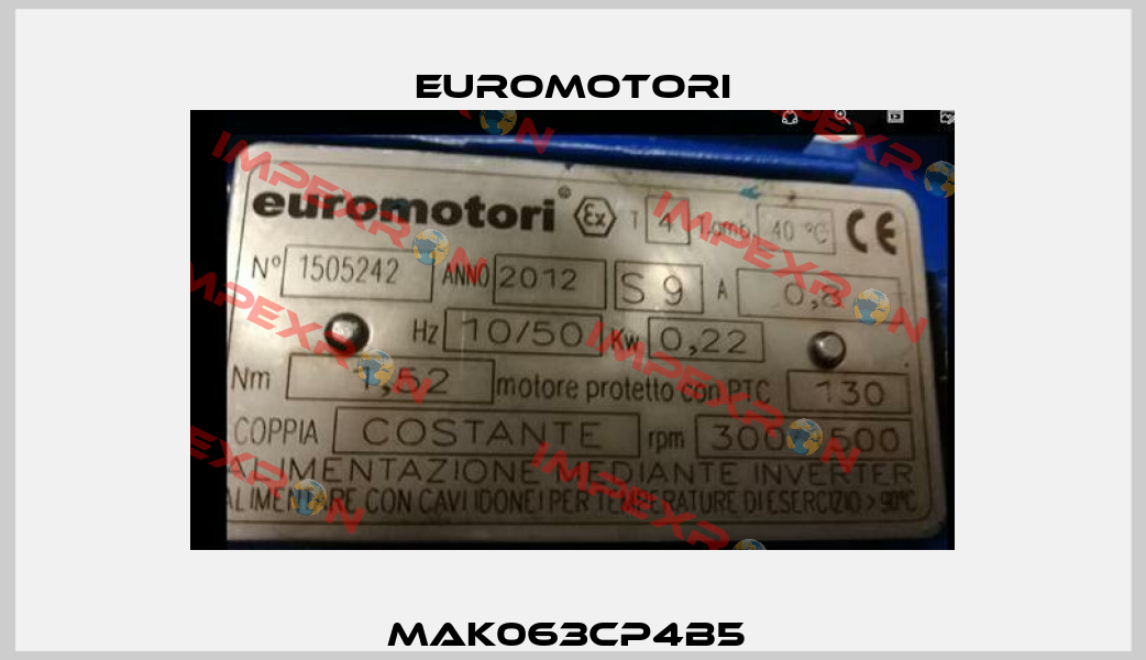 MAK063CP4B5  Euromotori
