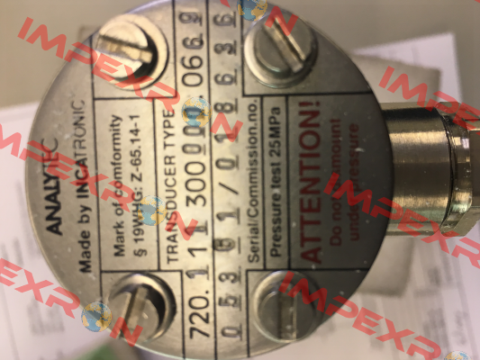 720.111300000.0669-S1QON1/2" Analytec