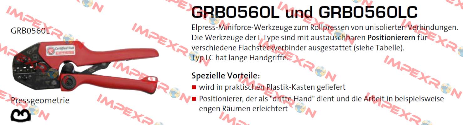 5114-511300/GRB0560L Elpress