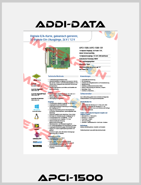 APCI-1500 ADDI-DATA