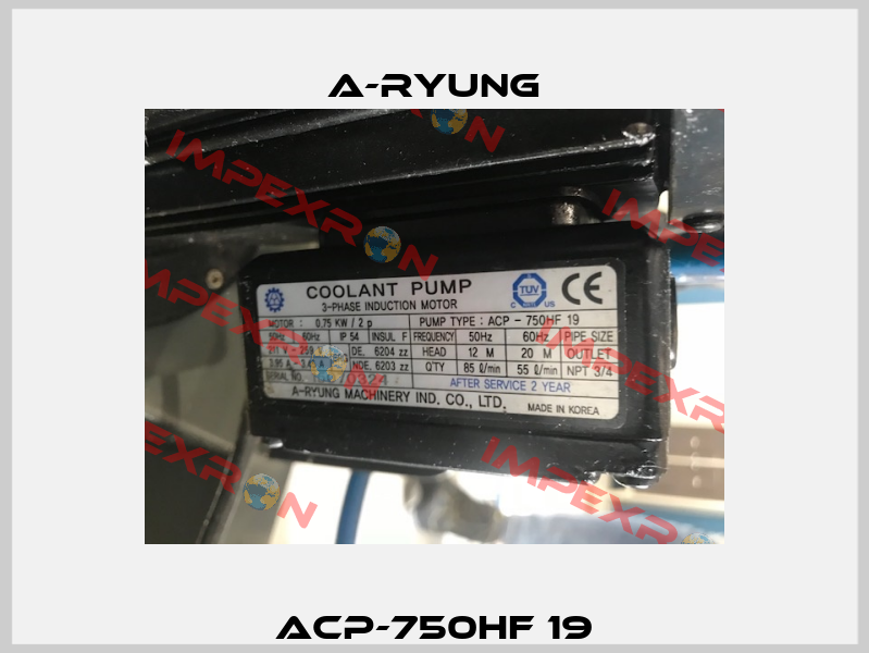ACP-750HF 19 A-Ryung