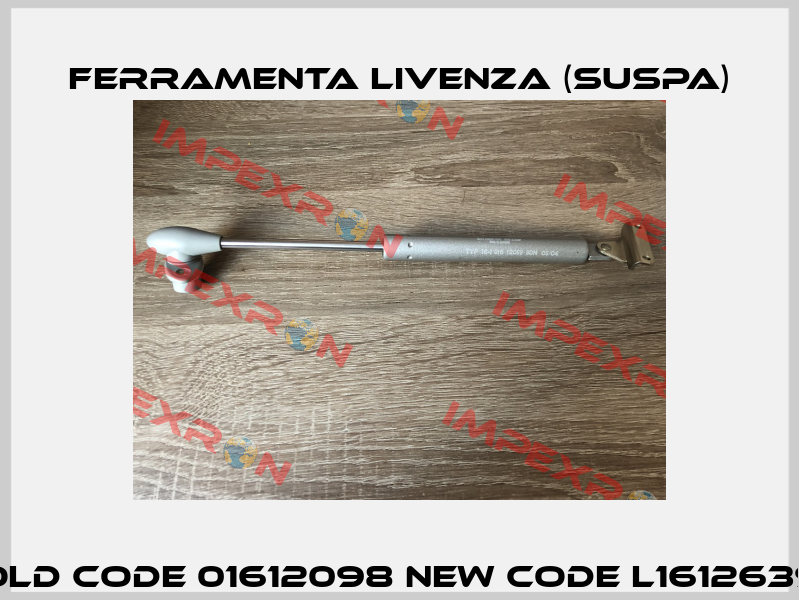 old code 01612098 new code L1612639 Ferramenta Livenza (Suspa)