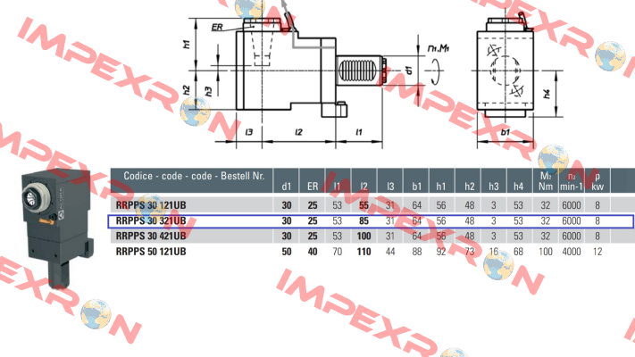 RRPPS 30 321UB Algra