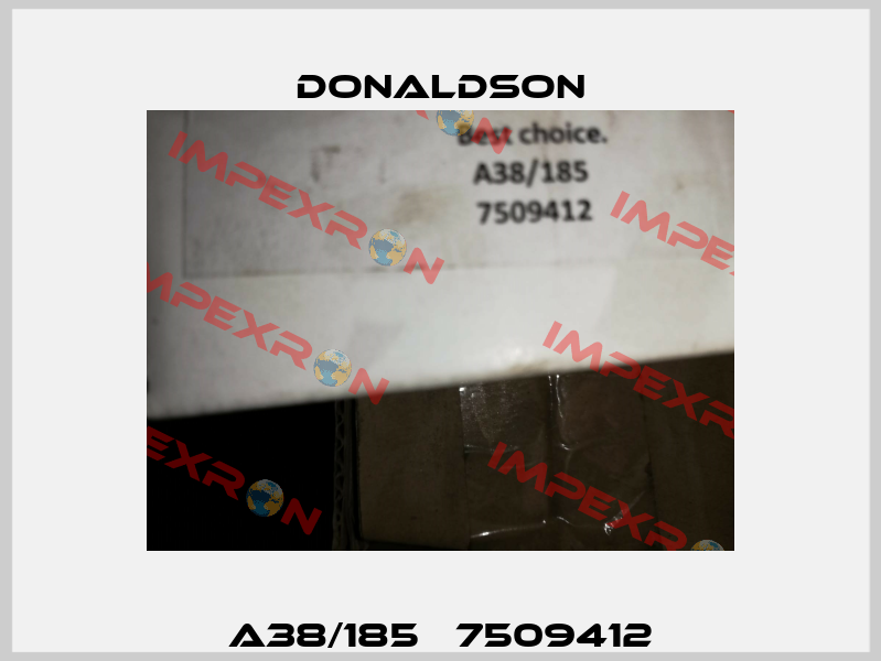 A38/185   7509412 Donaldson