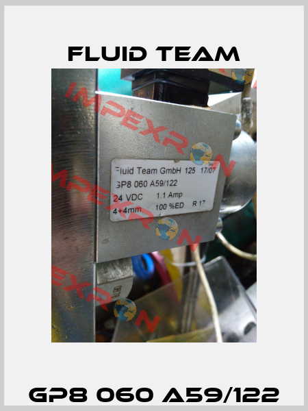 GP8 060 A59/122 Fluid Team