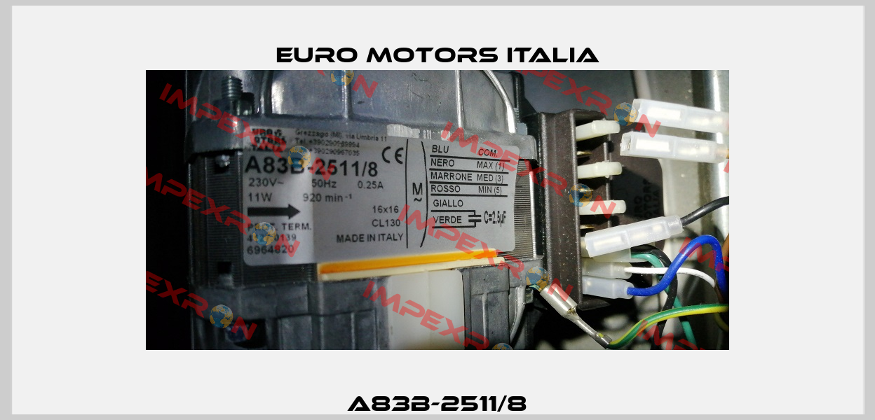 A83B-2511/8 Euro Motors Italia