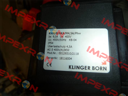 0012.9310 Klinger Born