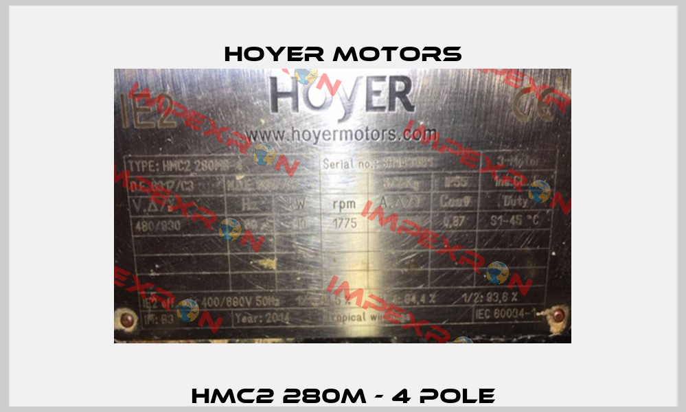 HMC2 280M - 4 pole Hoyer Motors