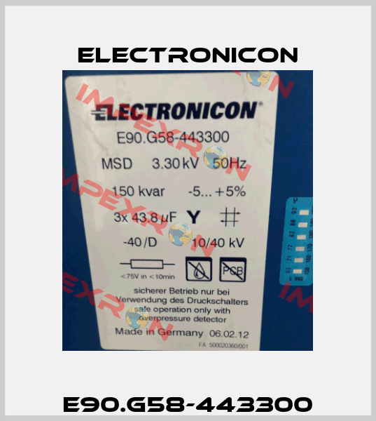 E90.G58-443300 Electronicon