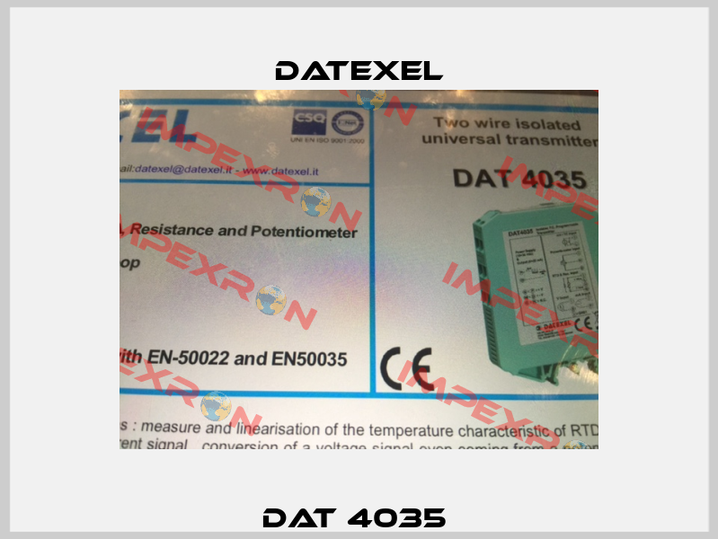DAT 4035  Datexel