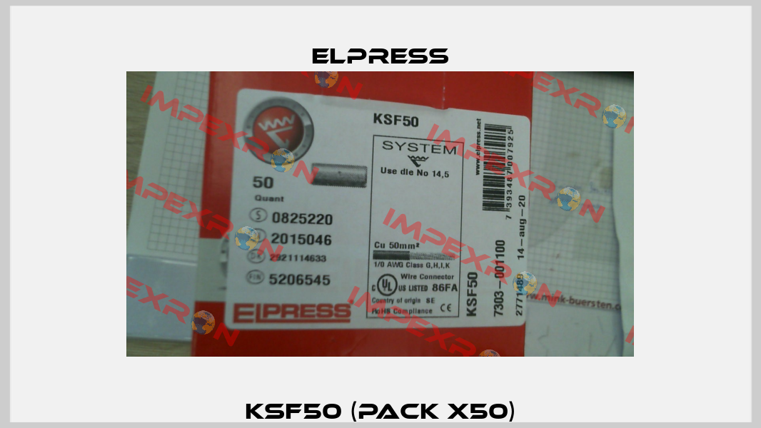 KSF50 (pack x50) Elpress