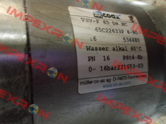 534480, Type: VSV-F 65 DR NC Coax