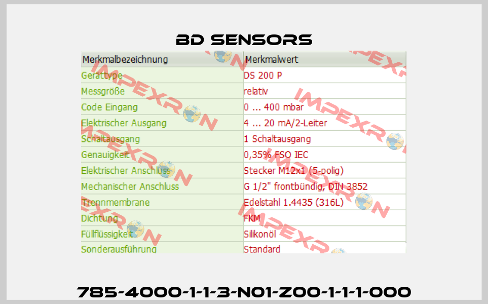 785-4000-1-1-3-N01-Z00-1-1-1-000 Bd Sensors