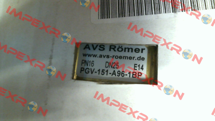 PGV-151-A96-1BP Avs Römer