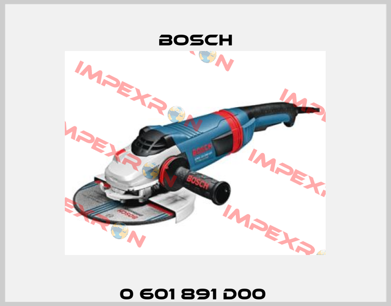 0 601 891 D00  Bosch