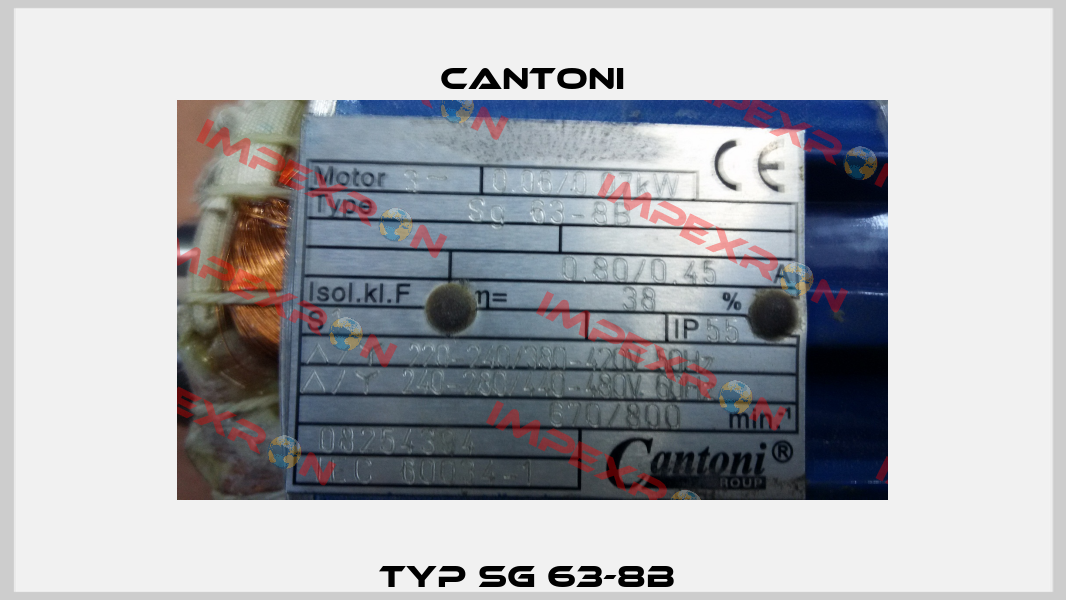 Typ Sg 63-8B  Cantoni