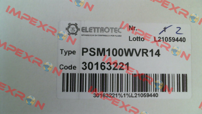 PSM100WVR14 Elettrotec