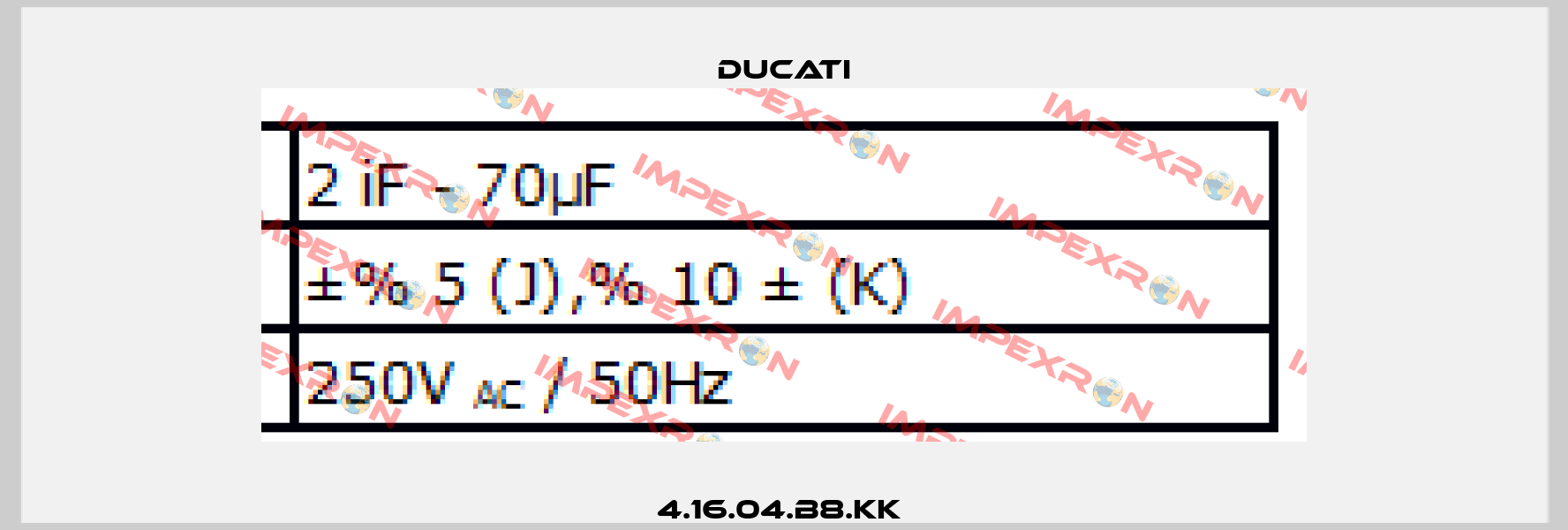 4.16.04.B8.KK  Ducati