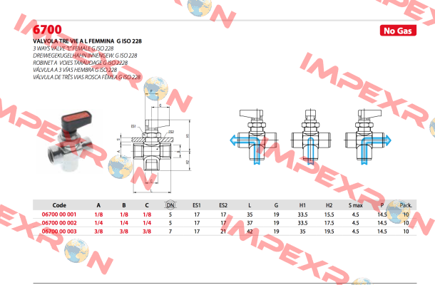 6700.00.001 1/8   Aignep